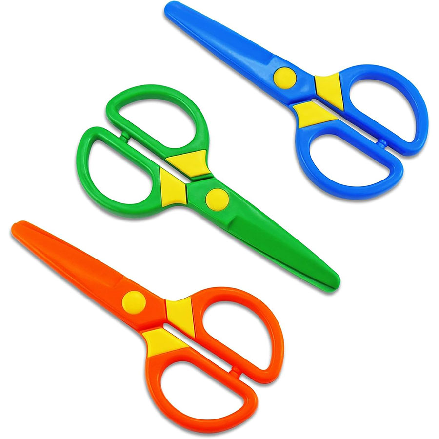 Art Craft Preschool - Plastic veiligheidsschaar met stompe punt Schaar