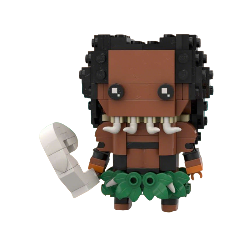 Art Craft Christmas Ideas - 199-delige MOC BrickHeadz Maui Model Bouwstenen