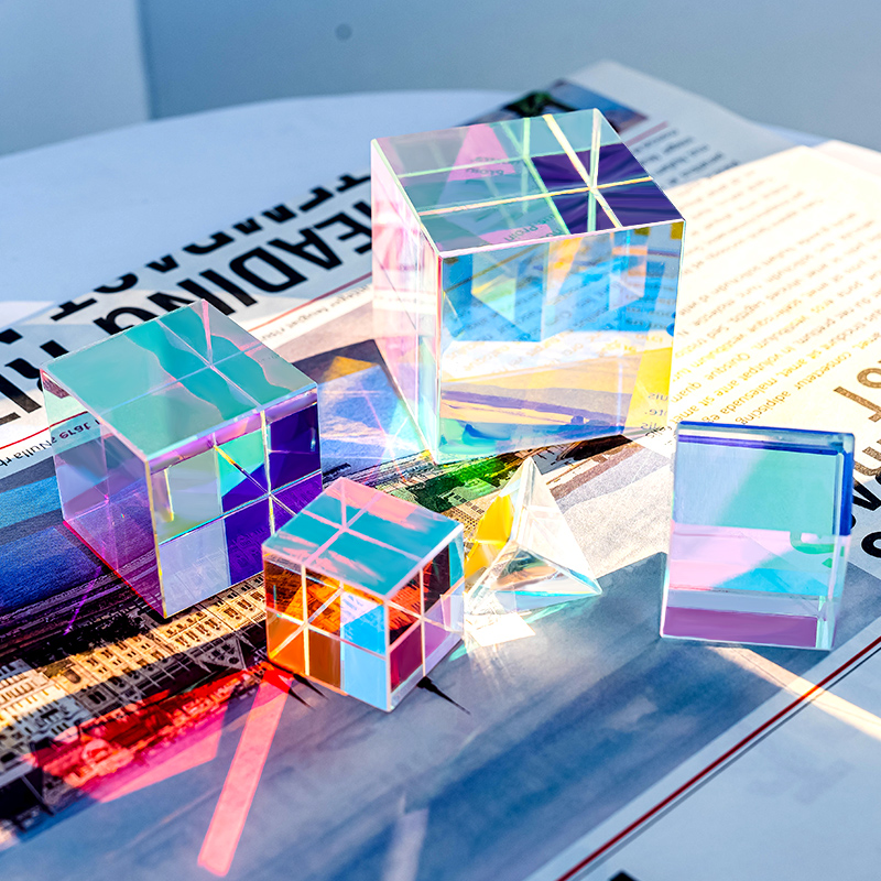 Art Craft Optical - Mini K9 Crystal Cube kralen Optisch