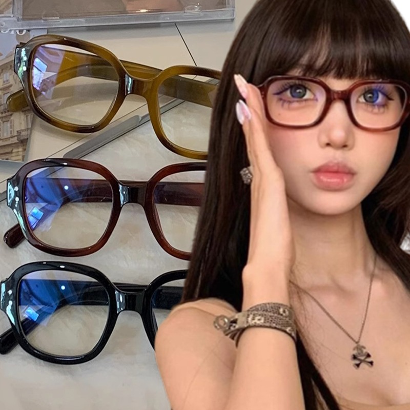 Art Craft Glasses - Y2K Dames Retro Ovale Vierkante Bril