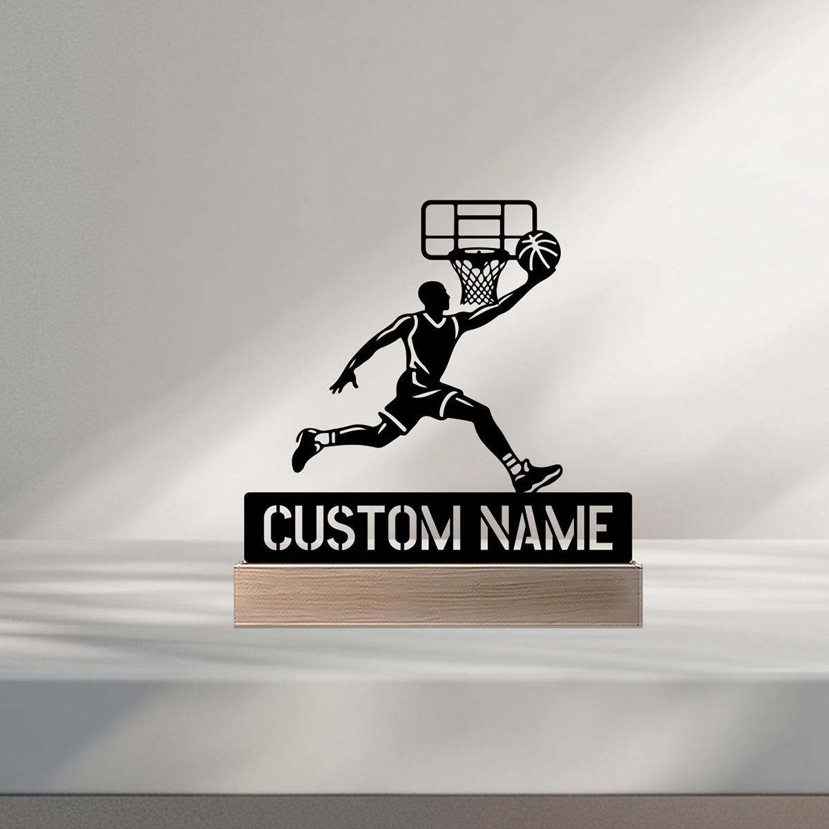 Art Craft & Architecture - 1pc eenvoudig basketbal expert aangepaste naam