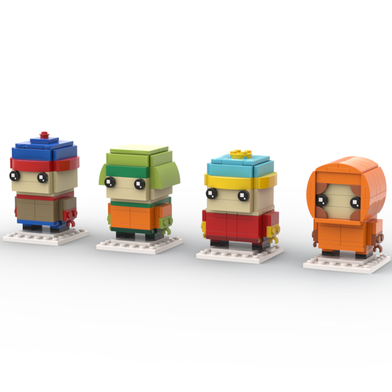 Art Craft Christmas Ideas - 336-delige MOC South Park BrickHeadz Model