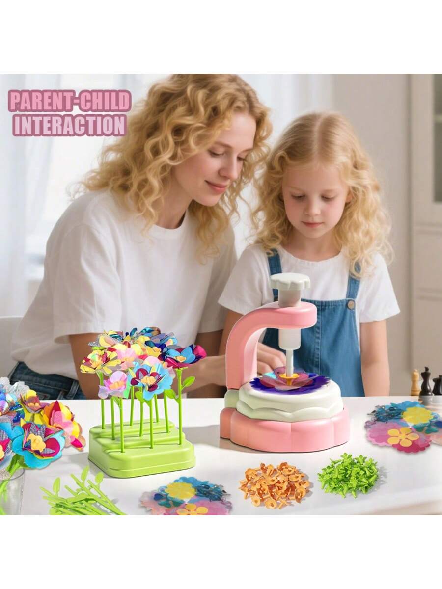Art Craft 4 Years Old - Kids Flower Craft Kit met persmachine