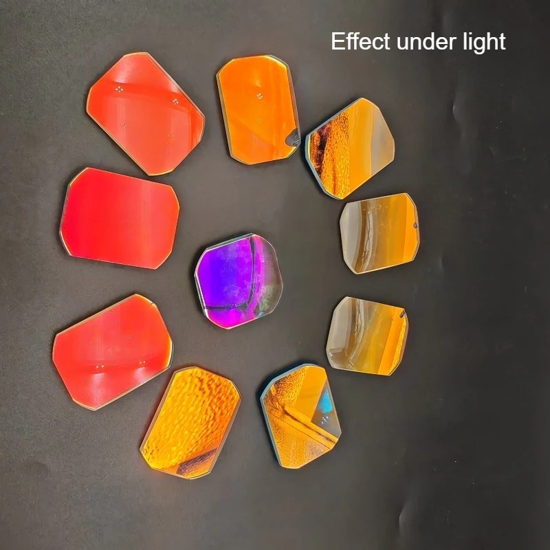 Art Craft Optical - Beschadigd optisch glas onregelmatig rechthoekig kunstprisma