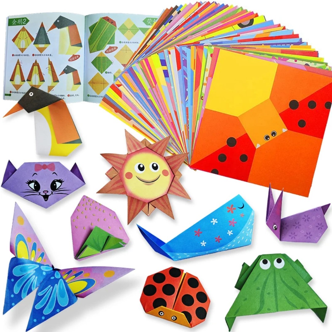 Art Craft Kindergarten - Nieuw Origami Set 30 Vellen Origami