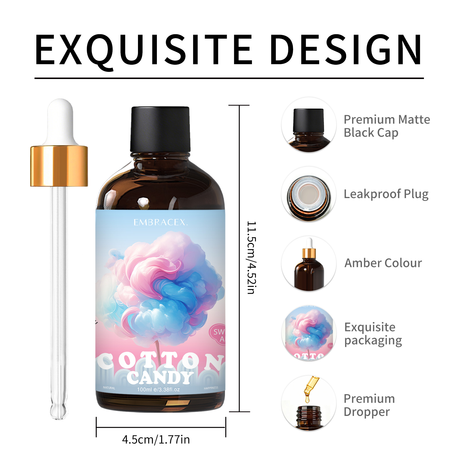 100ml Suikerwafel Geur Oliën D - Art Craft Things recensie en prijs
