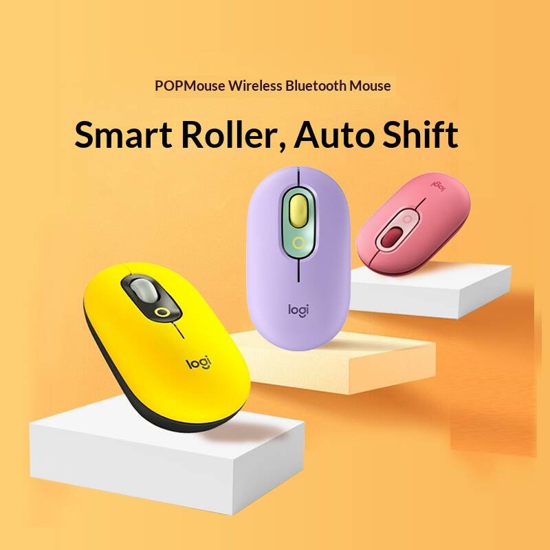 Logitech M350 POP Pebble Mouse - Art Craft Optical recensie en prijs