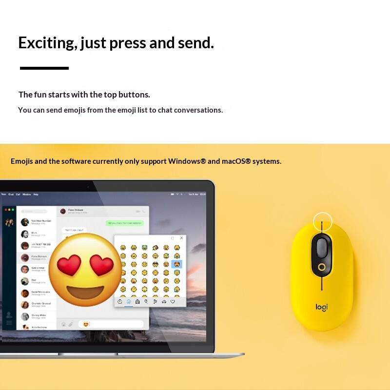 Logitech M350 POP Pebble Mouse - Art Craft Optical recensie en prijs