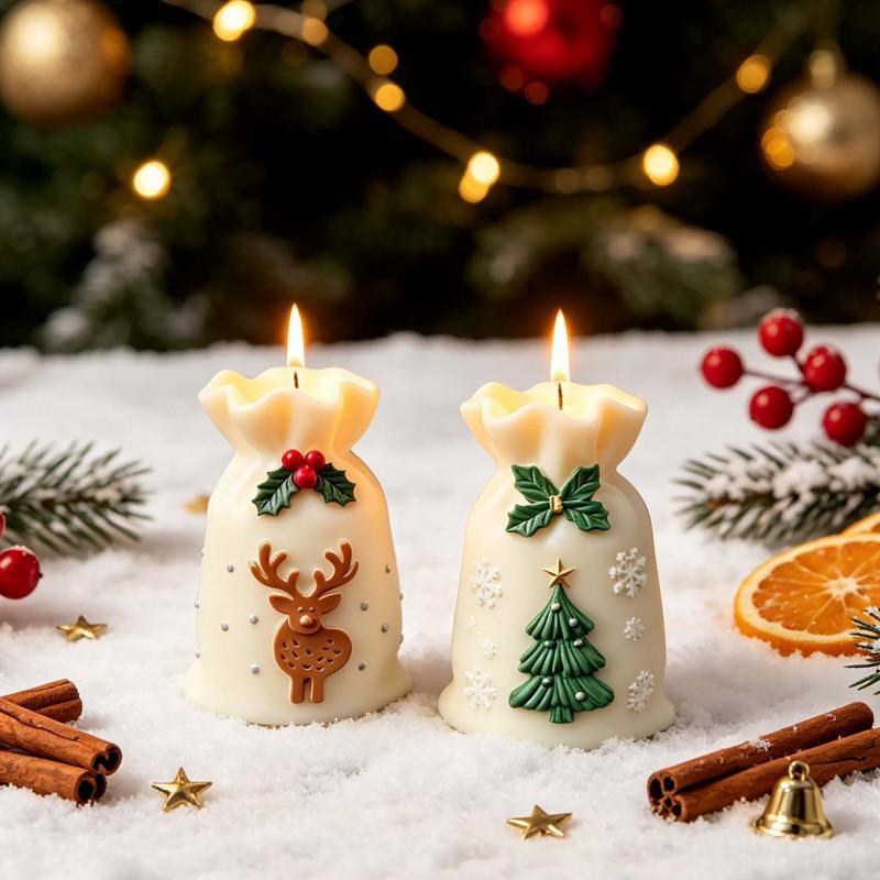 Herbruikbare Kerstmanzak Silic - Art And Craft For Xmas recensie en prijs