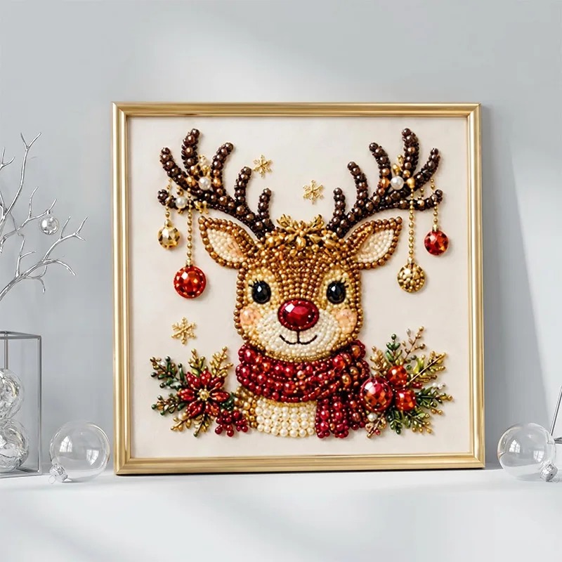 Kerst Parel Diamant Schilderku - Art Craft Things recensie en prijs