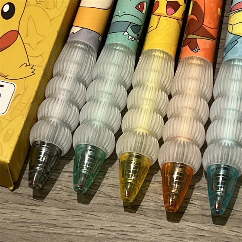 5 stks Pikachu Gel Pen Set Pok - Calligraphy Pen Set recensie en prijs