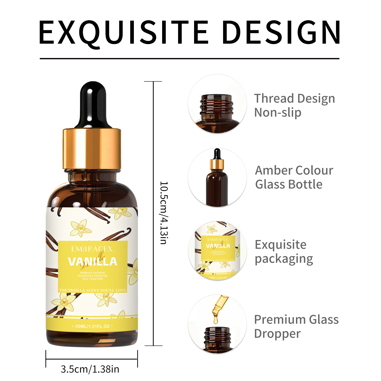 30ml Vanille Geuroliën voor Di - Art Craft Things recensie en prijs