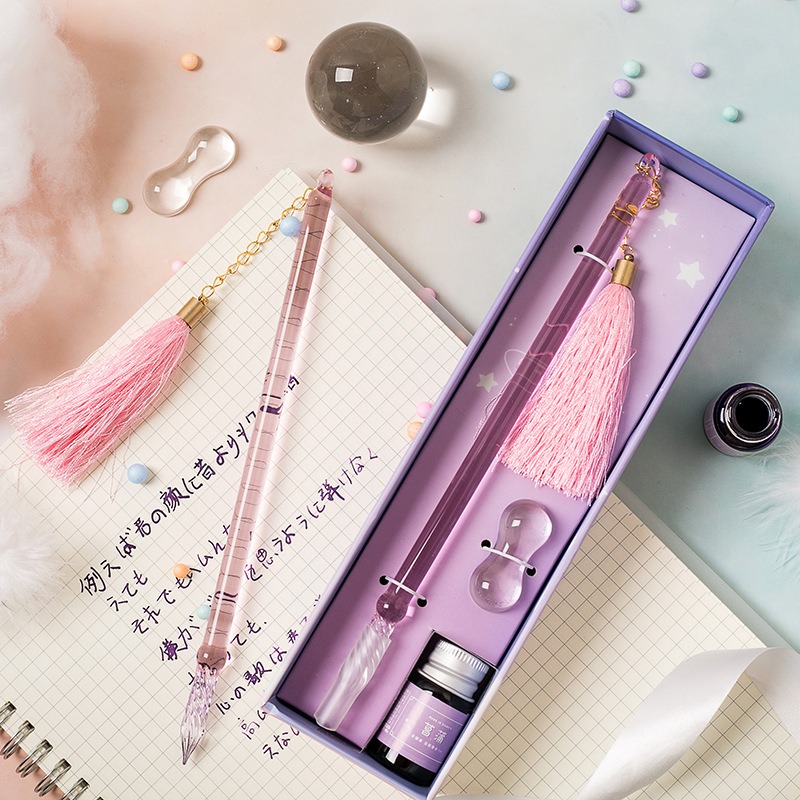Glazen Dip Pen Kalligrafie Set - Calligraphy Pen Set recensie en prijs