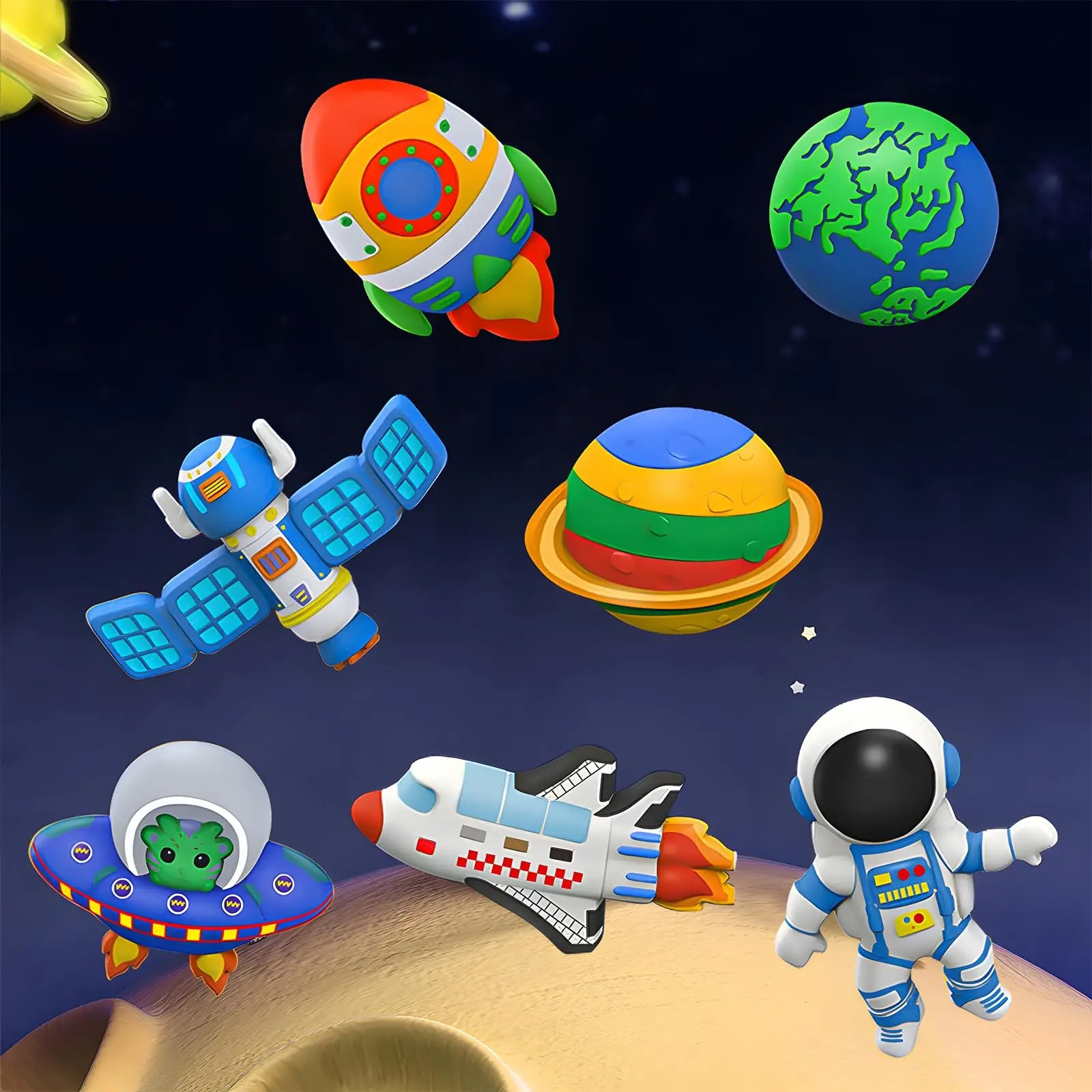 Space DIY Gipsset voor kindere - Art Craft 4 Years Old recensie en prijs