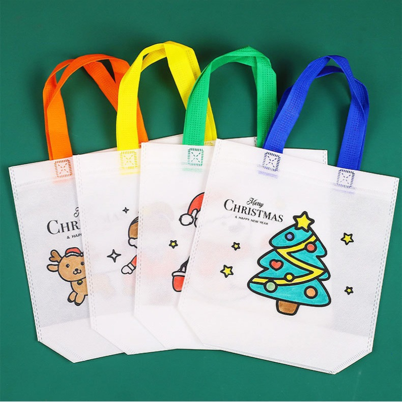 Cartoon Kerst Diy Graffiti Tas - Art And Craft For Xmas recensie en prijs