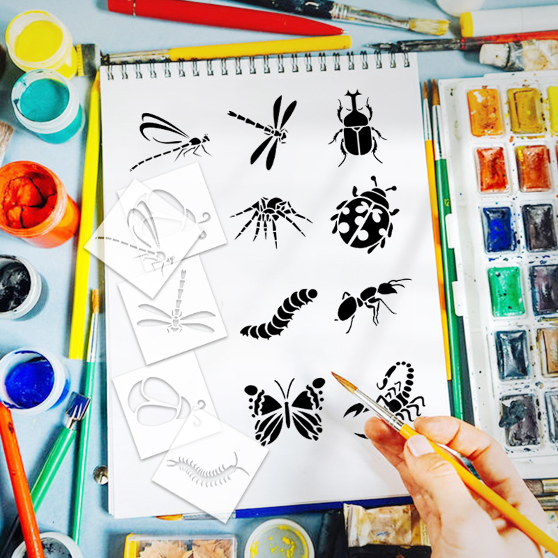 YOMDID 20 stks Insect Serie Sc - Silk Screen Printing recensie en prijs