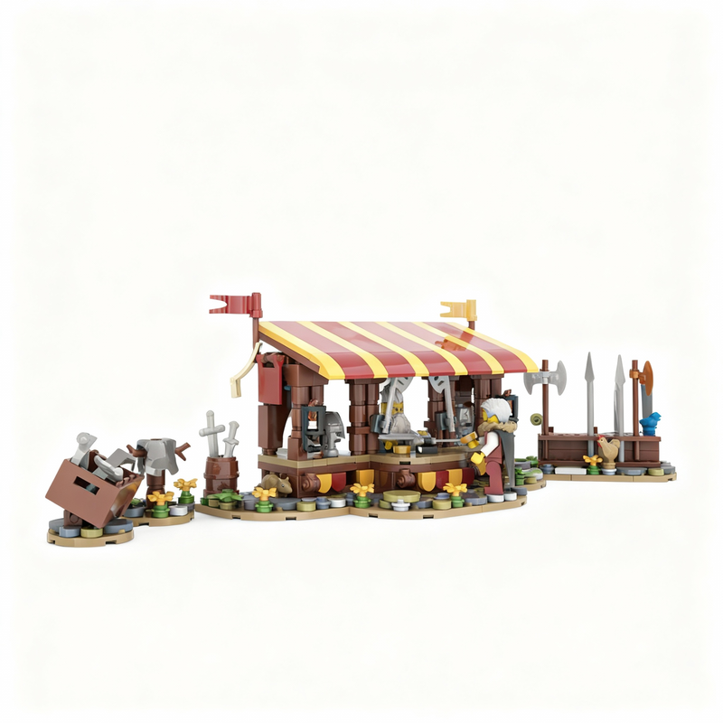 367-delige MOC Armor Market ka - Art Craft Christmas Ideas recensie en prijs