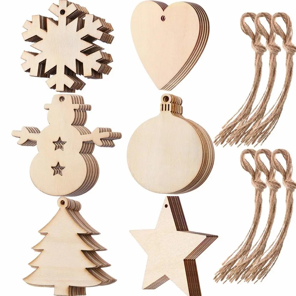 10/20/50 Stuks Diy Houten Kers - Art And Craft For Xmas recensie en prijs
