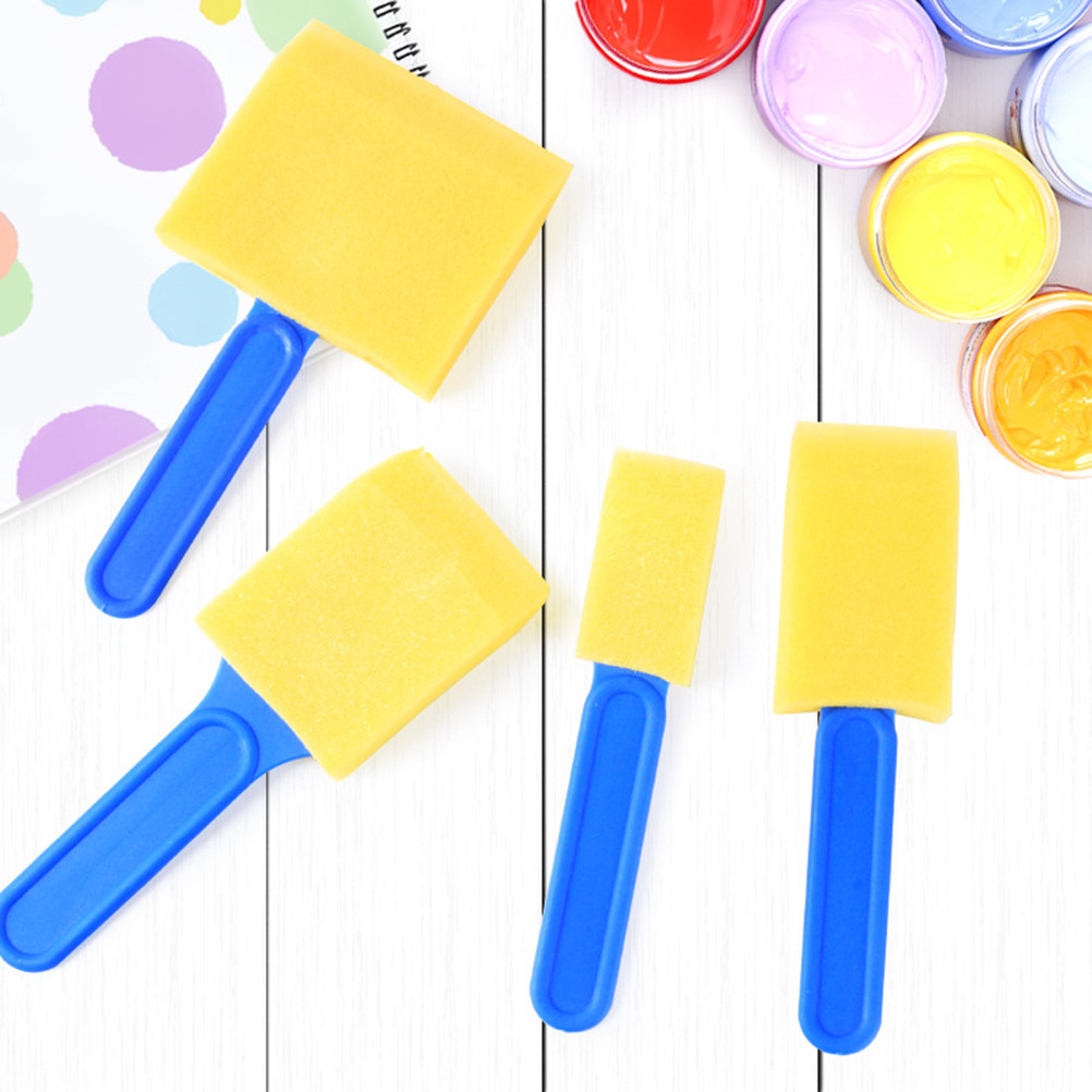 12-delige kunstverf-sponsborst - Art Craft Preschool recensie en prijs