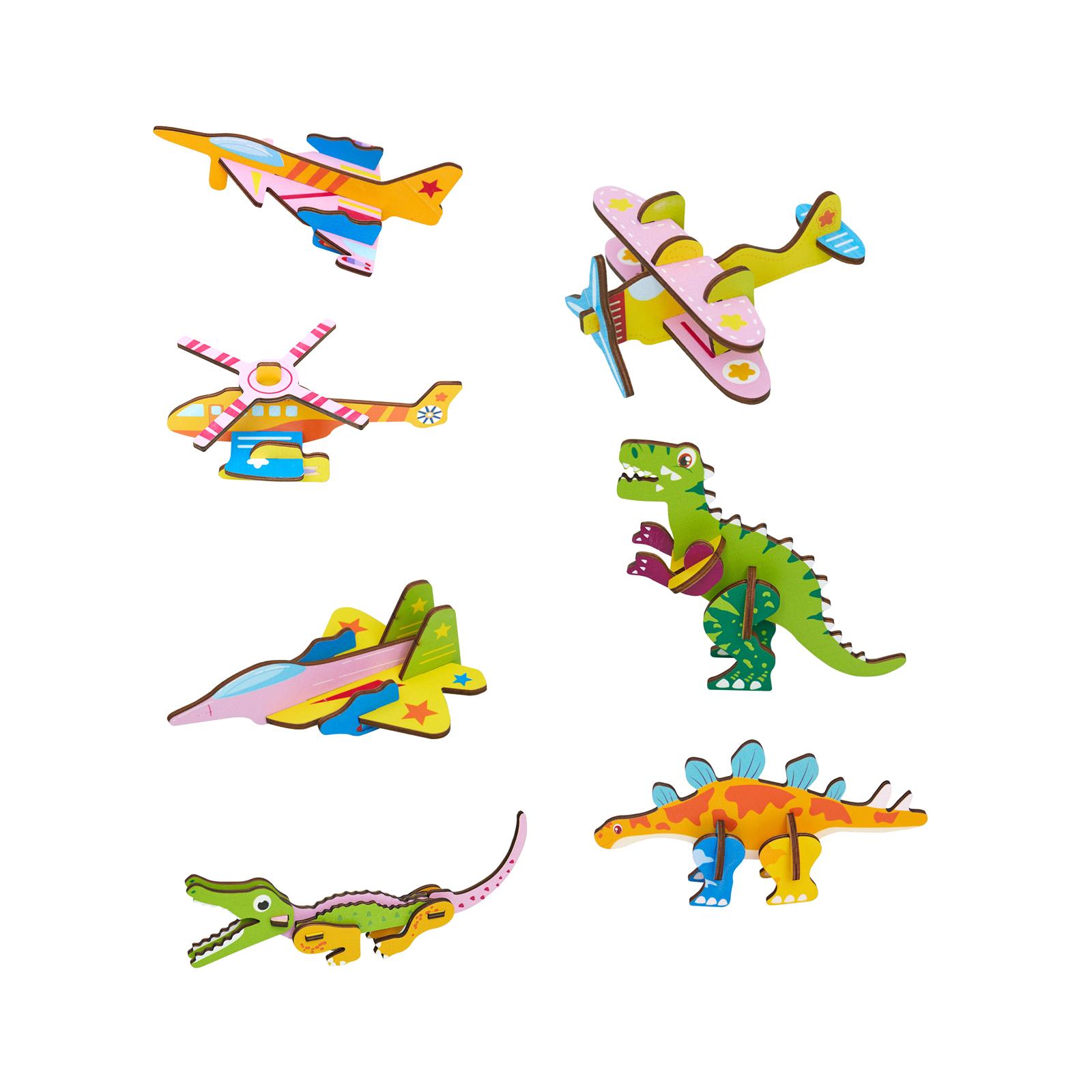3D Cartoon houten inlegpuzzel, - Art Craft Kindergarten recensie en prijs