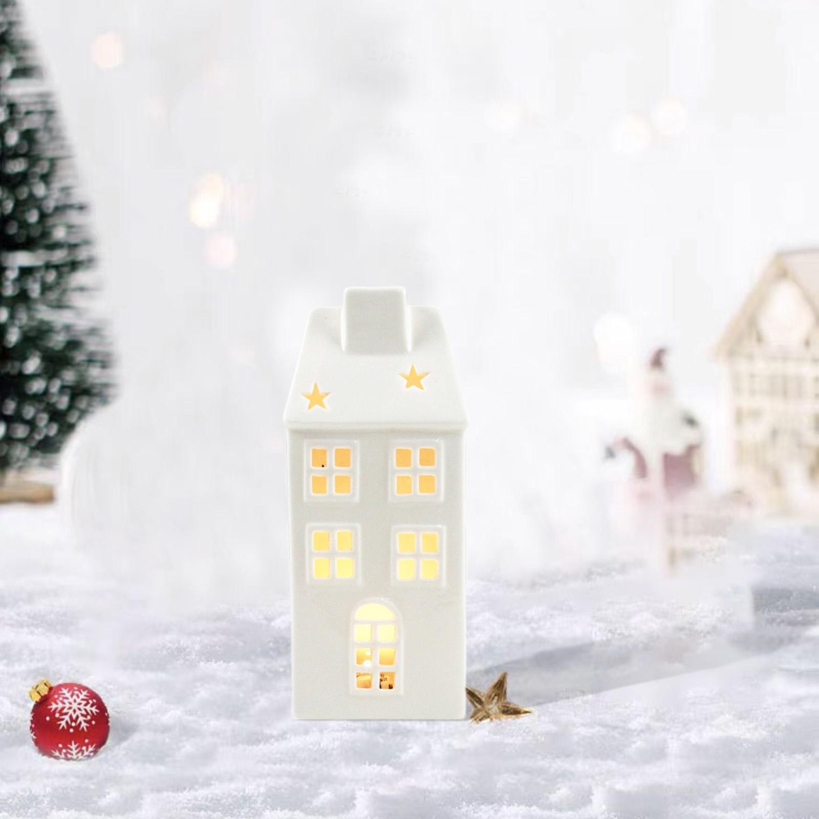 Keramisch Kersthuis Slaapkamer - Art And Craft For Xmas recensie en prijs