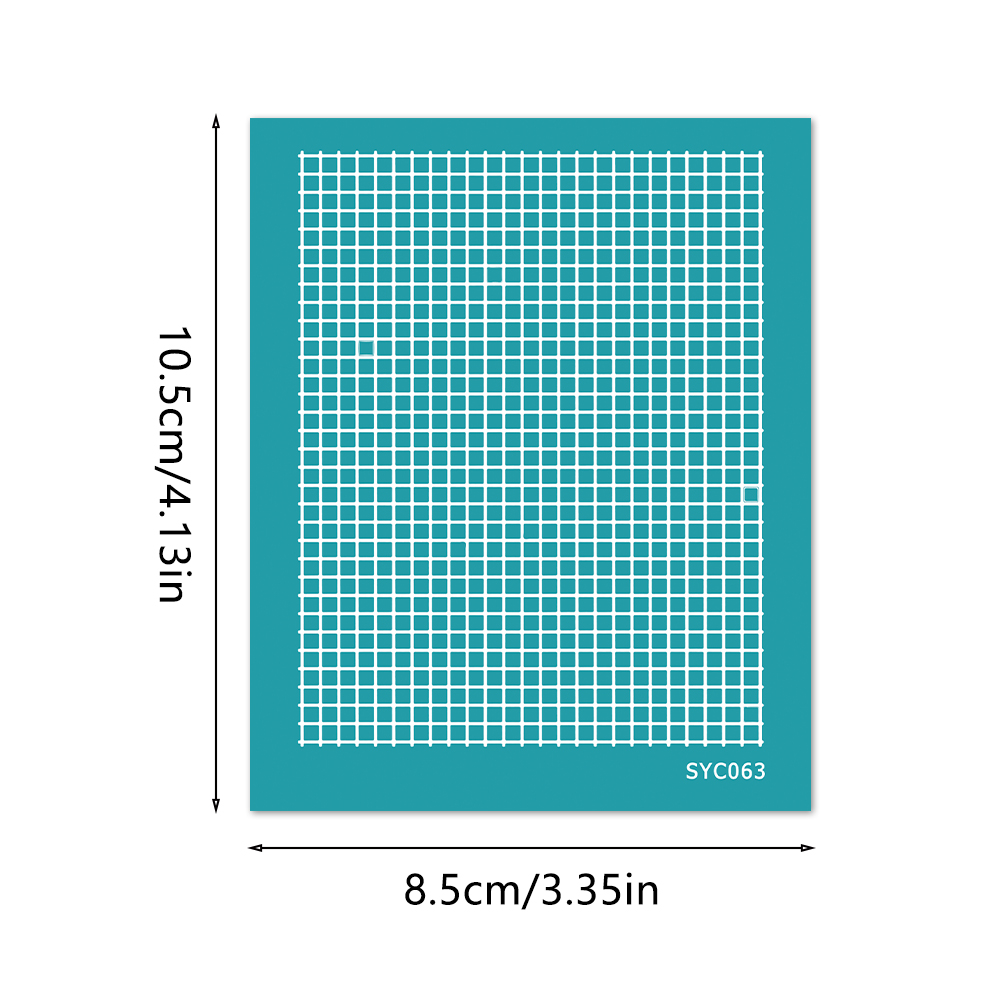 Ruitpatroon, honingraatpatroon - Silk Screen Printing recensie en prijs