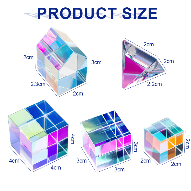 Mini K9 Crystal Cube kralen Op - Art Craft Optical recensie en prijs