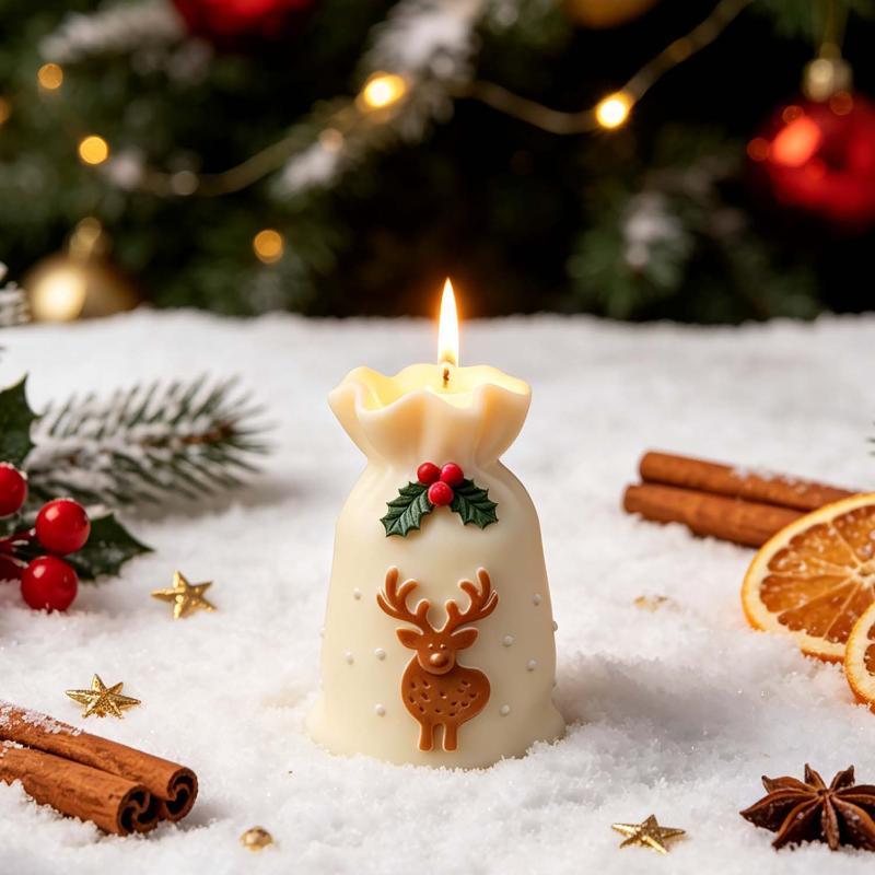 Herbruikbare Kerstmanzak Silic - Art And Craft For Xmas recensie en prijs
