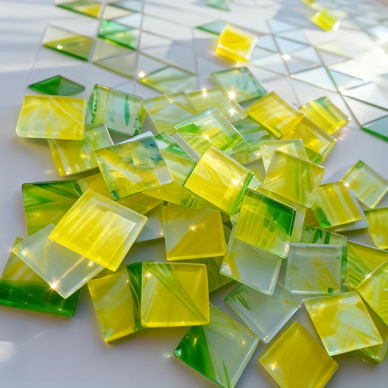 100g vierkante mozaïek tegels  - Art Craft Optical recensie en prijs