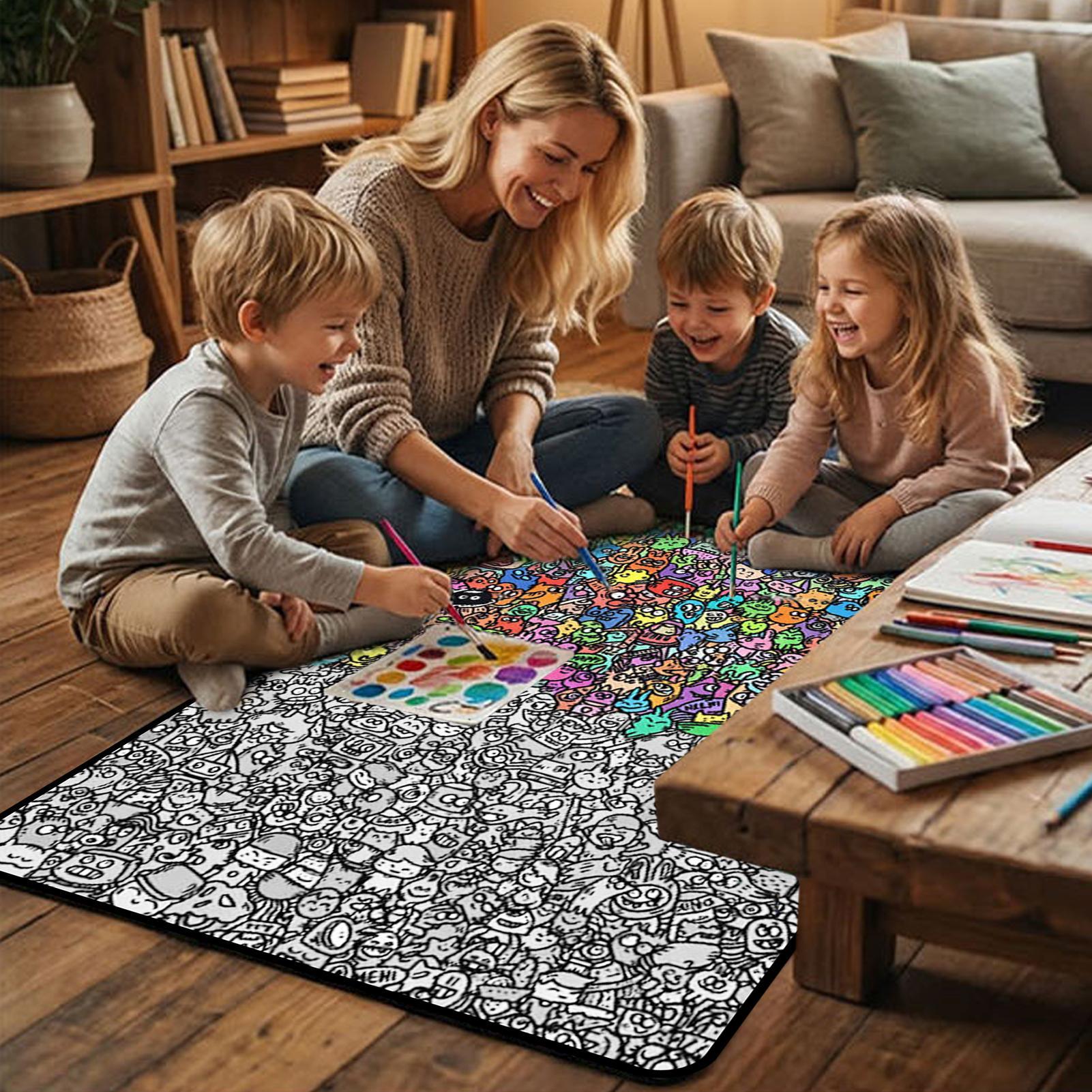 Kleurplaatdekens DIY wasbare b - Art Craft Preschool recensie en prijs
