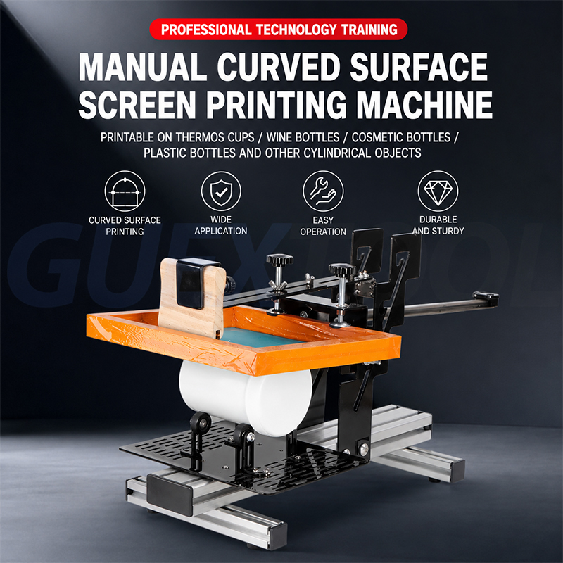 Handmatige zeefdrukmachine, ve - Silk Screen Printing recensie en prijs