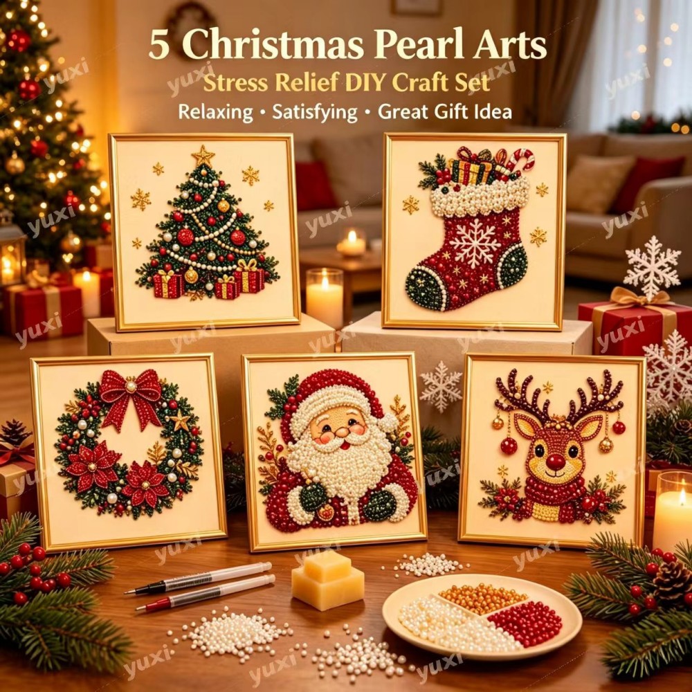 DIY 5D Kerst Diamant Schilderi - Art And Craft For Xmas recensie en prijs