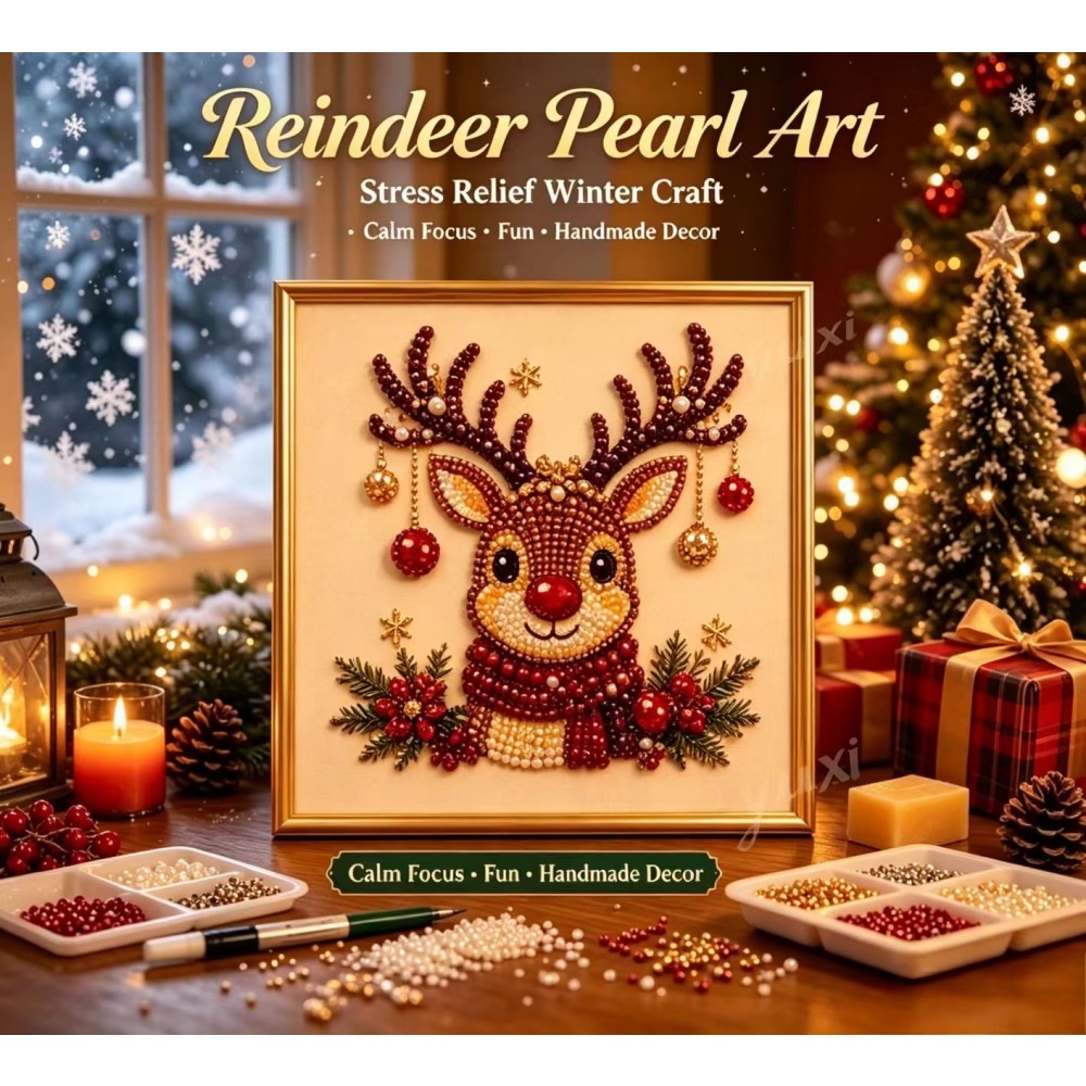 DIY 5D Kerst Diamant Schilderi - Art And Craft For Xmas recensie en prijs