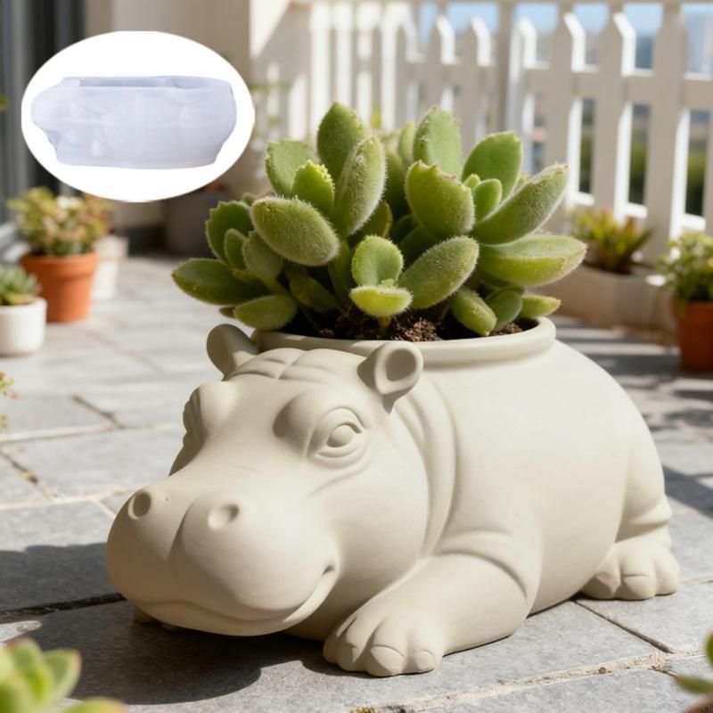 62KD Unieke nijlpaardvorm sili - Unique Art Craft recensie en prijs