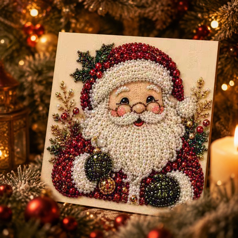 3D Kerst Parel Strass Schilder - Art And Craft For Xmas recensie en prijs
