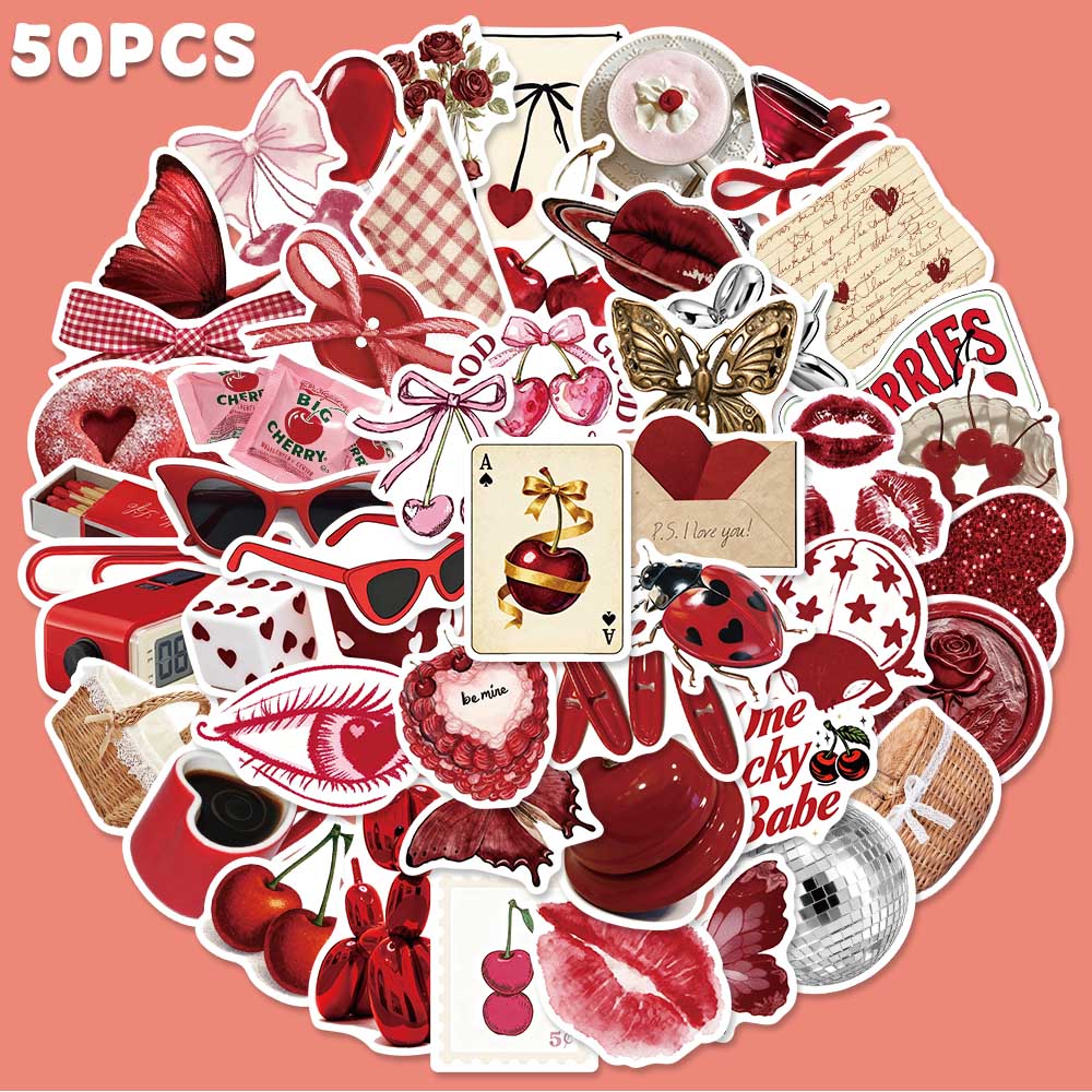 50 stks Kersenkleurige Graffit - Artwork Craft recensie en prijs
