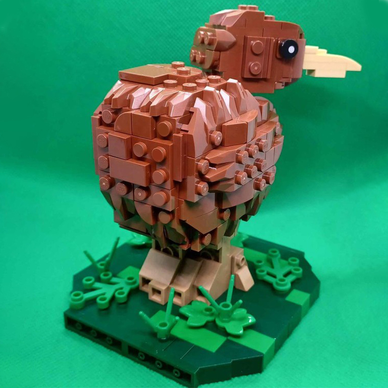 355-delige MOC Sculpturen Kiwi - Art Craft Christmas Ideas recensie en prijs