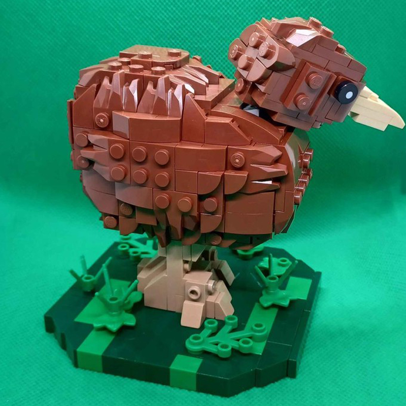 355-delige MOC Sculpturen Kiwi - Art Craft Christmas Ideas recensie en prijs