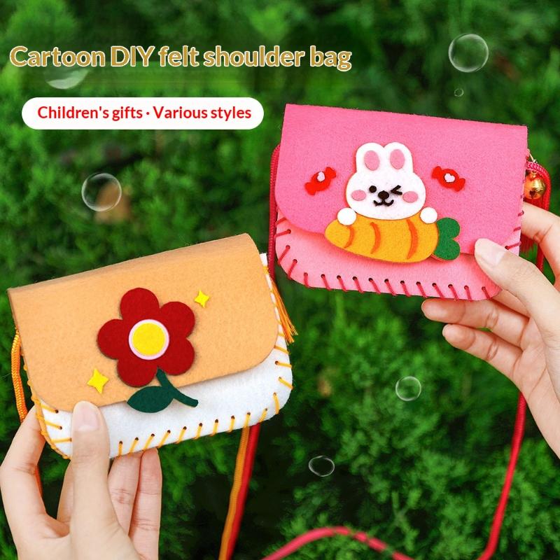 Schattig vilt tasje maakset kn - Art Craft Kindergarten recensie en prijs