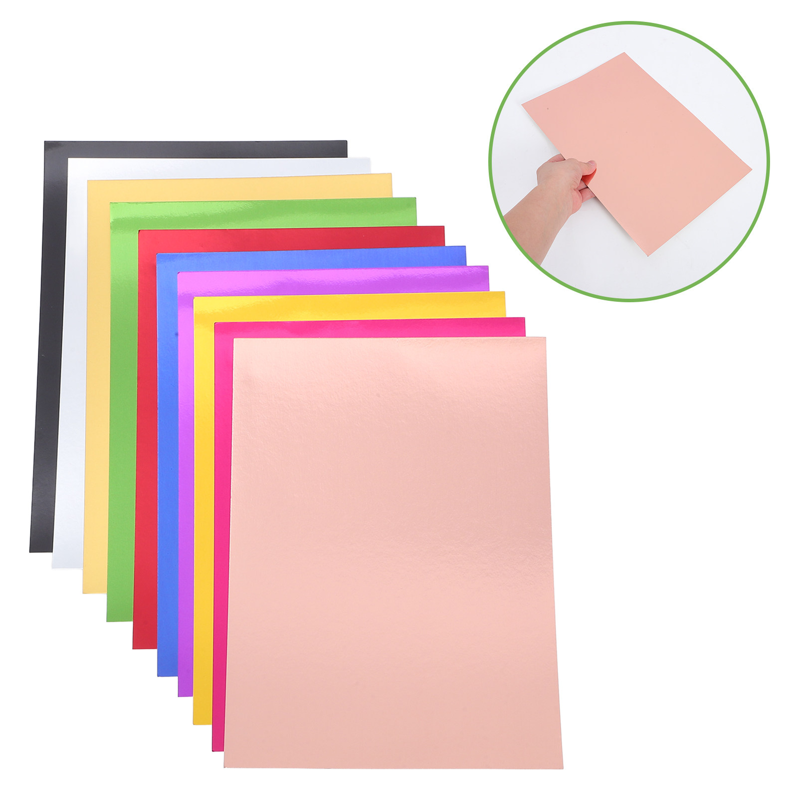 20 vellen metallic folie karto - Art Craft Kindergarten recensie en prijs