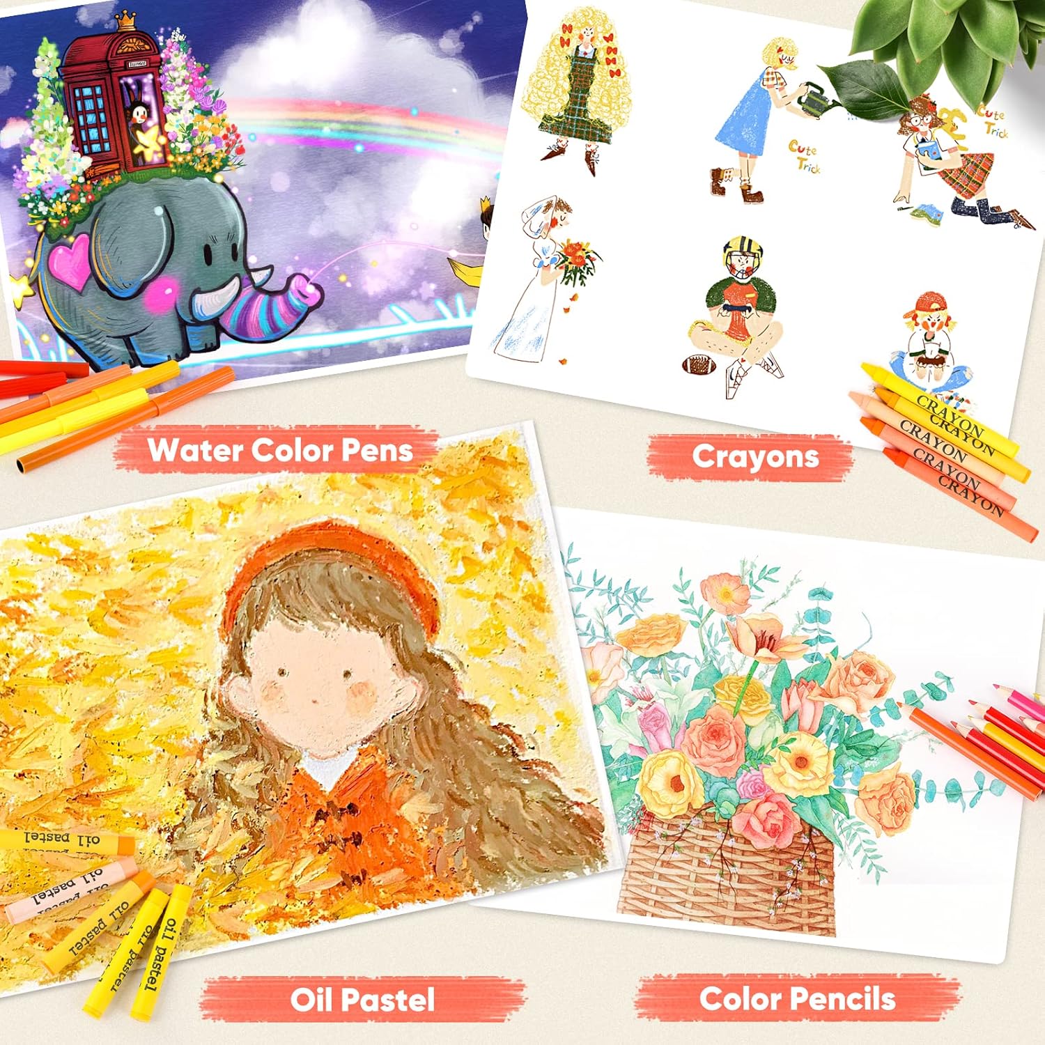Inspiration Art Case Kleurset  - Art And Craft Zoo Animals recensie en prijs
