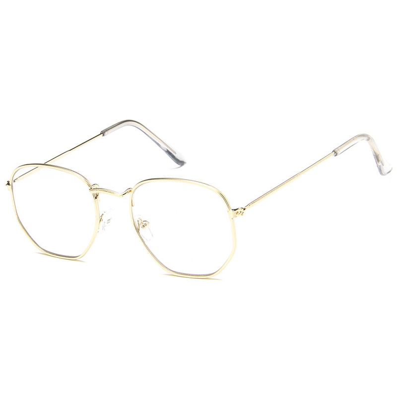 SHONEMES Zeshoekige bril Metal - Art Craft Glasses recensie en prijs