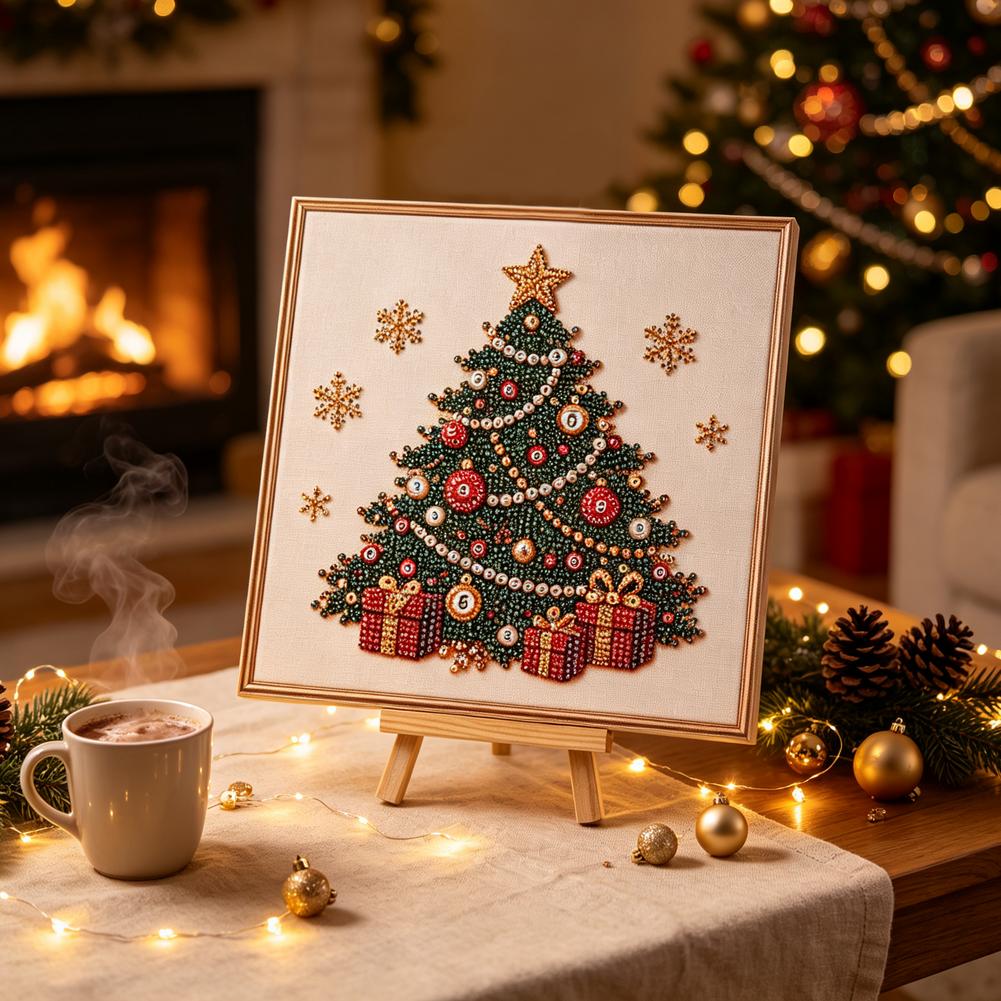 Kerst Parel Diamant Schilderku - Art Craft For Adults recensie en prijs
